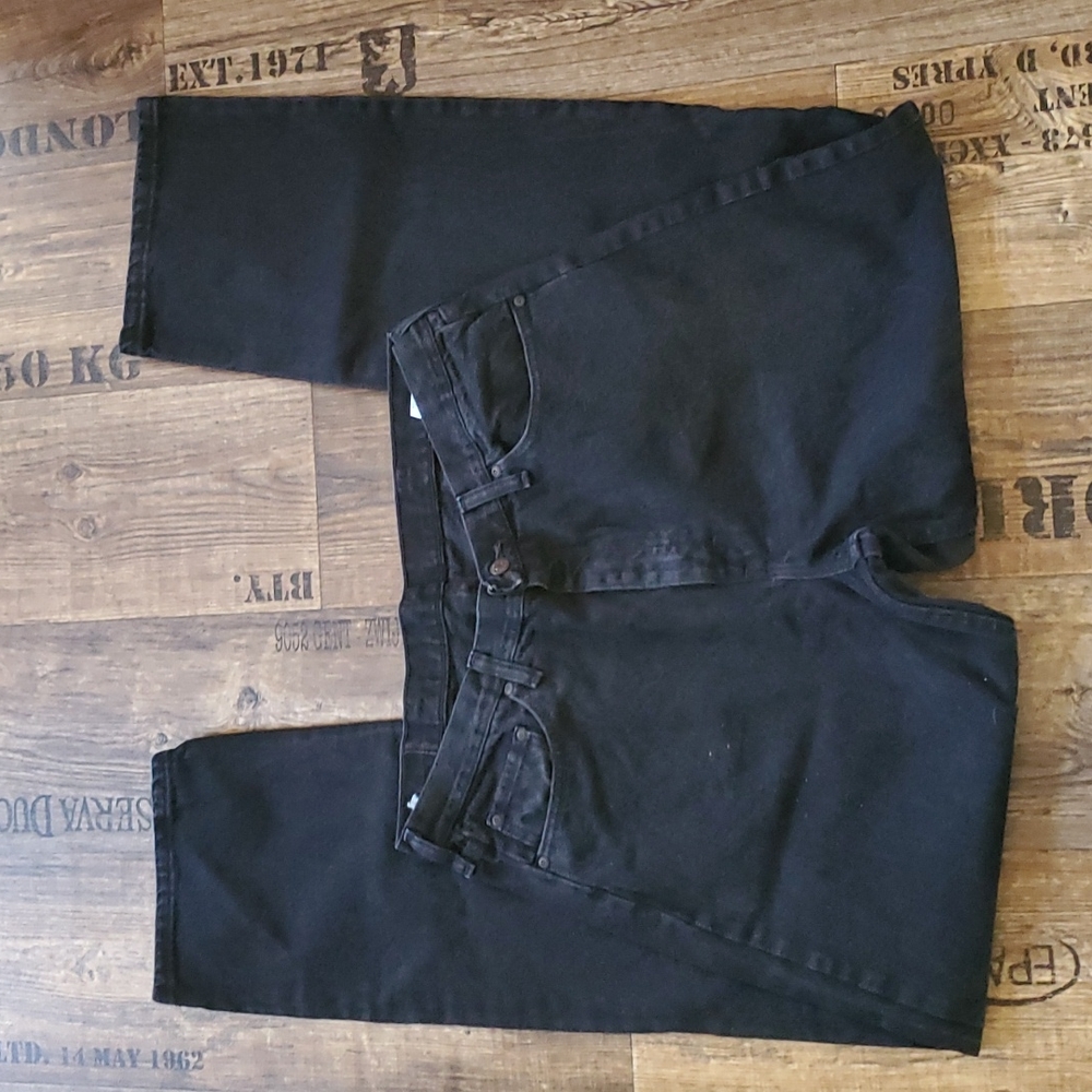 Wrangler, black, jeans, size 38/34